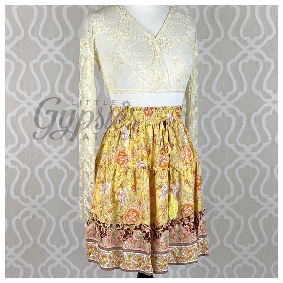 Little Gypsie's Favorite Summer Mini Skirt - Picture 5 of 11